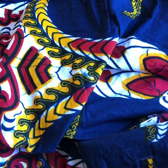 💥SOLD💥African Dutch print shorts - Picture 6 of 7